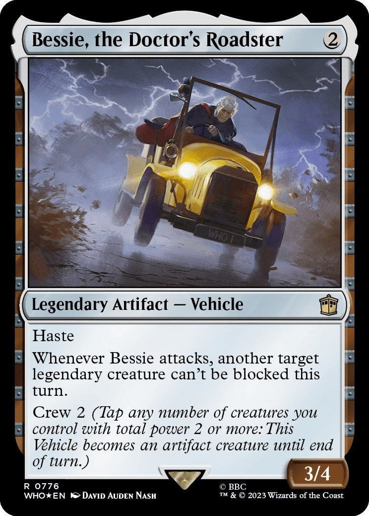 Bessie the Doctor’s Roadster (Surge Foil) (776) [WHO] - MTG Single