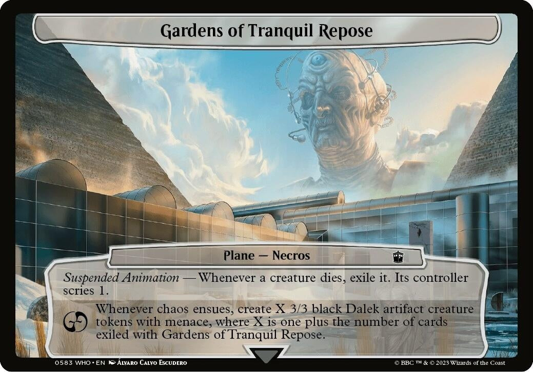 Gardens of Tranquil Repose (0) [WHO] - MTG Single