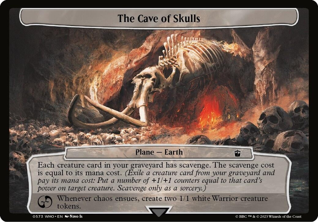 The Cave of Skulls (0) [WHO] - MTG Single