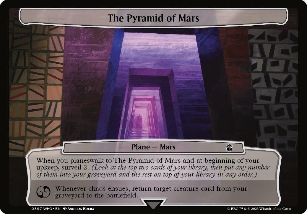 The Pyramid of Mars (0) [WHO] - MTG Single
