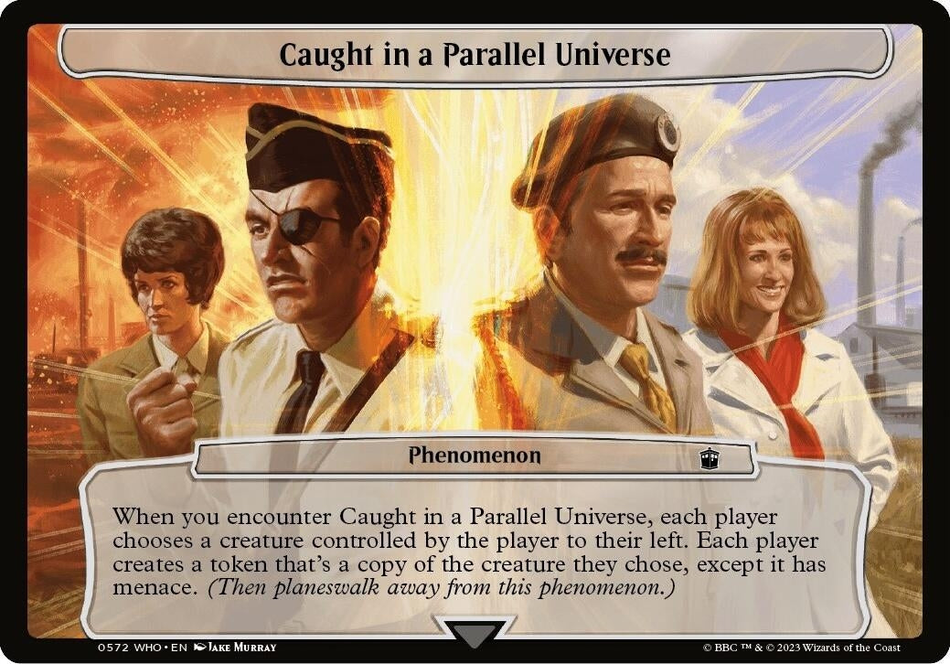 Caught in a Parallel Universe (0) [WHO] - MTG Single