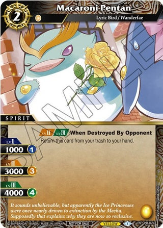 Macaroni Pentan (Tournament Pack Vol. 3) (24) [LEP] - Battle Spirits Saga Single