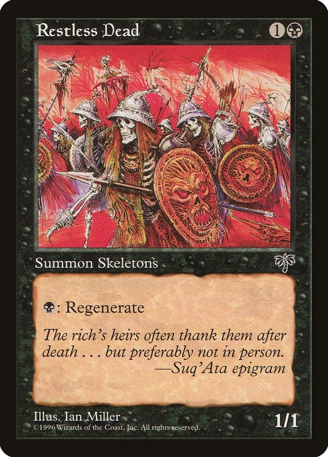 Restless Dead [MIR] - MTG Single