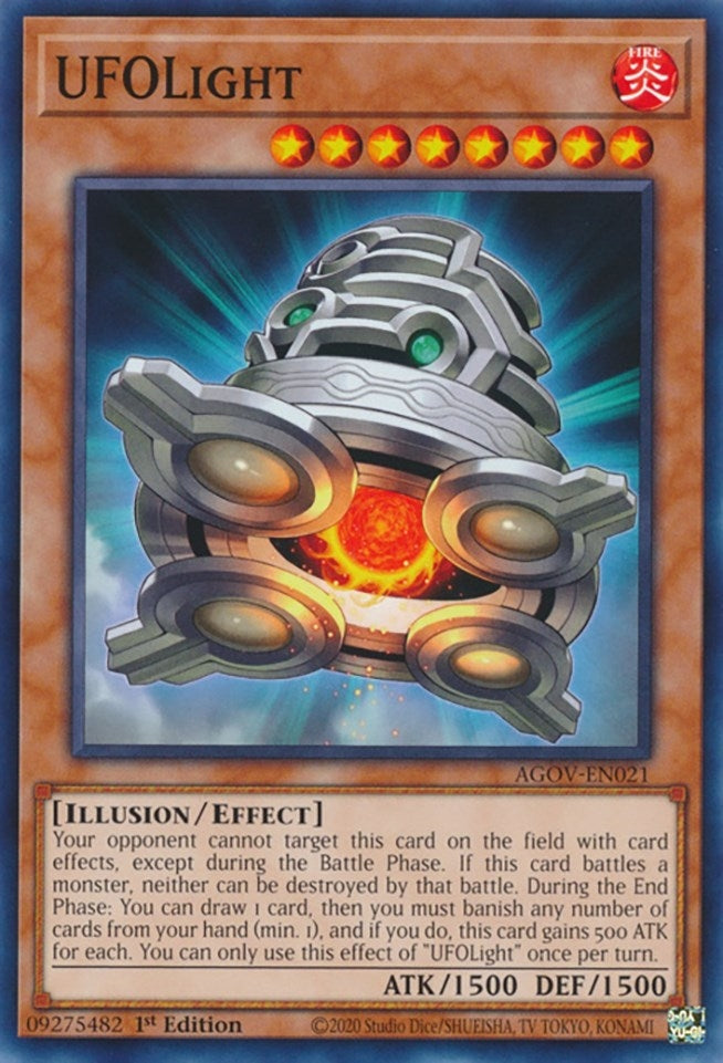 UFOLight (21) (AGOV) - YuGiOh Single