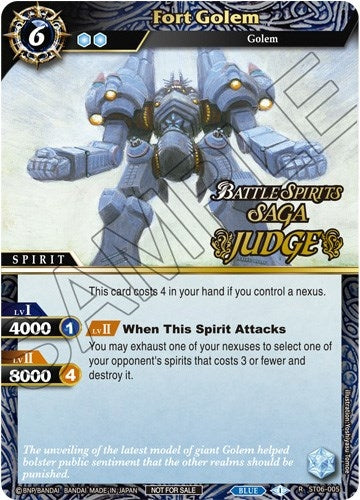 Fort Golem (Judge Pack Vol. 3) (6005) [LEP] - Battle Spirits Saga Single