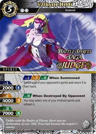 Valkyrie Hildr (Judge Pack Vol. 3) (3054) [LEP] - Battle Spirits Saga Single