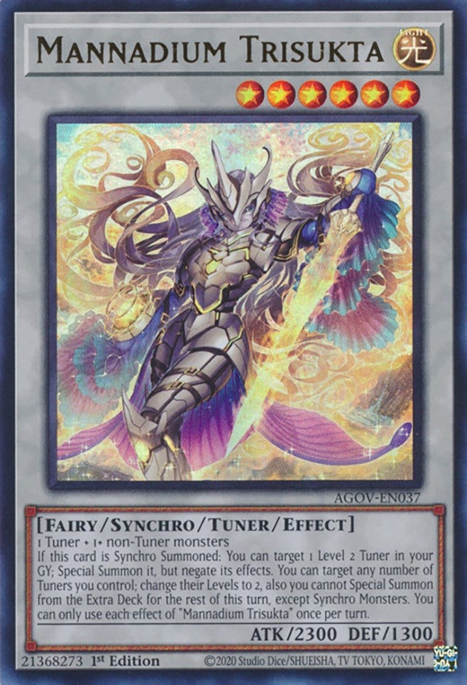 Mannadium Trisukta (37) (AGOV) - YuGiOh Single