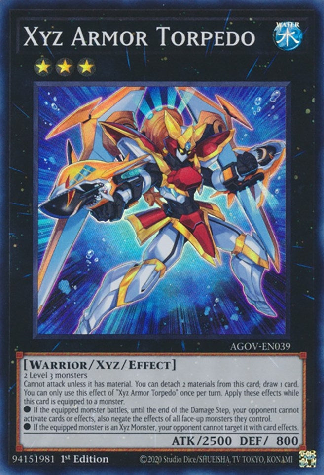 Xyz Armor Torpedo (39) (AGOV) - YuGiOh Single