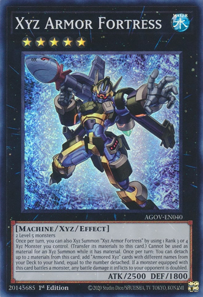 Xyz Armor Fortress (40) (AGOV) - YuGiOh Single