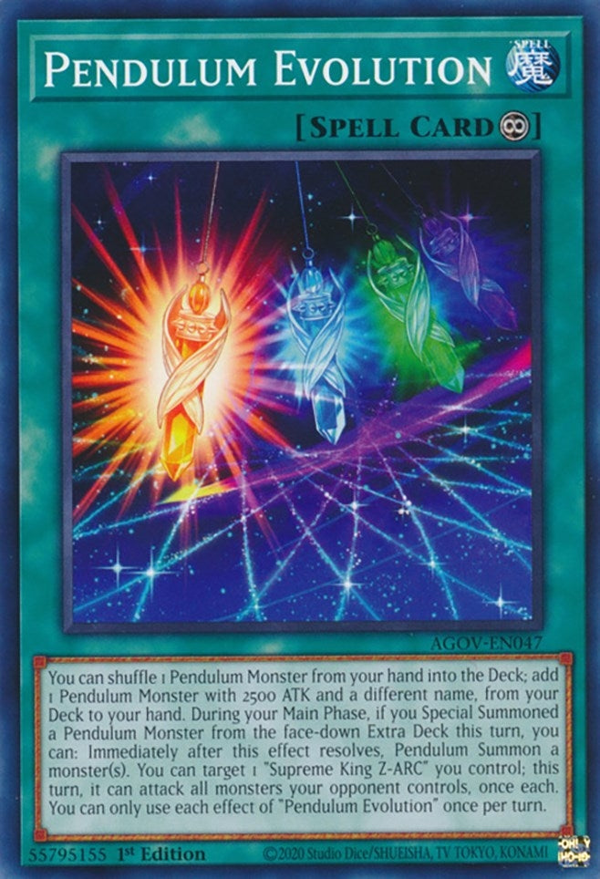 Pendulum Evolution (47) (AGOV) - YuGiOh Single