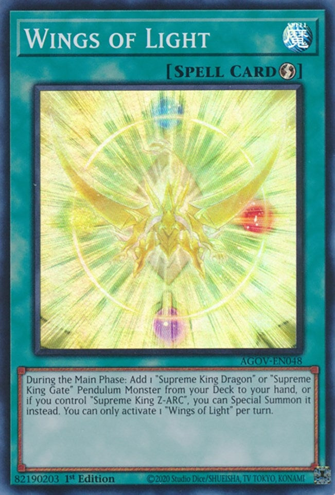 Wings of Light (48) (AGOV) - YuGiOh Single