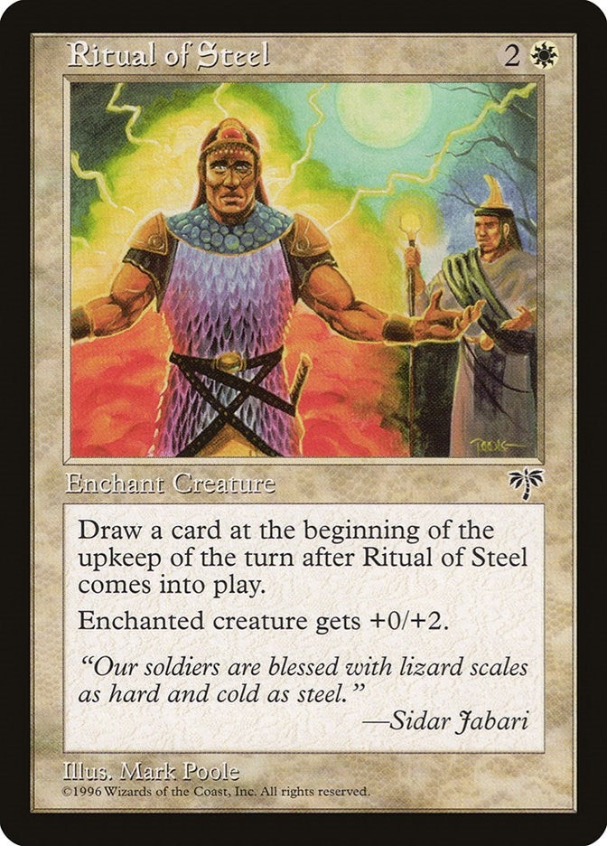 Ritual of Steel [MIR] - MTG Single