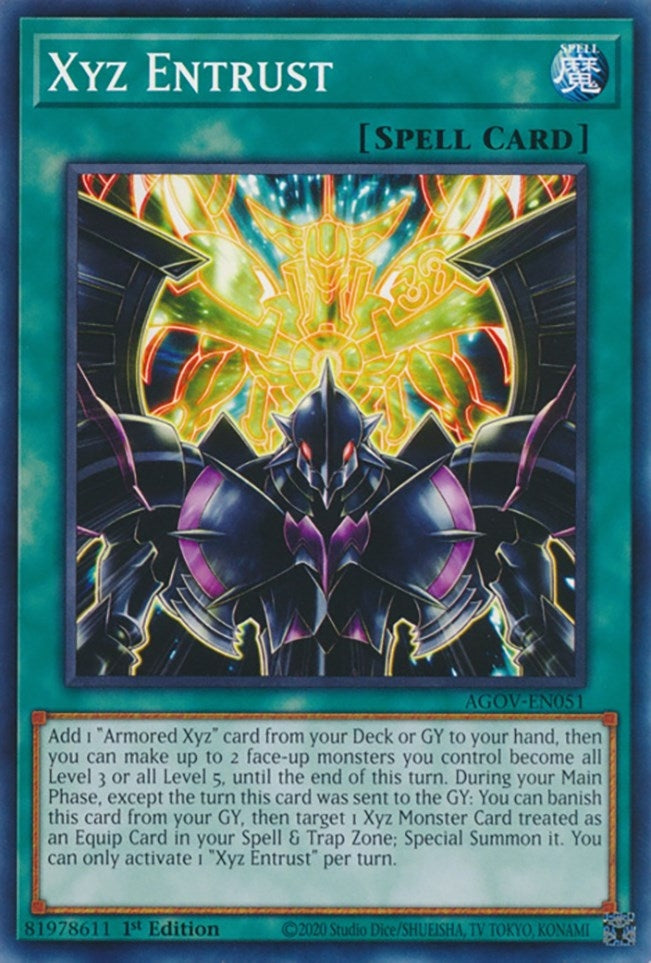 Xyz Entrust (51) (AGOV) - YuGiOh Single