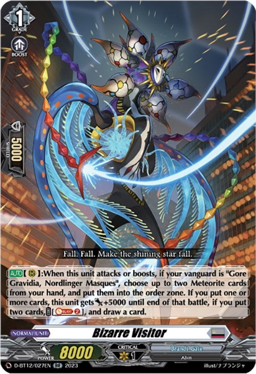 Bizarre Visitor (12027) [D-BT12] - Cardfight Vanguard Single