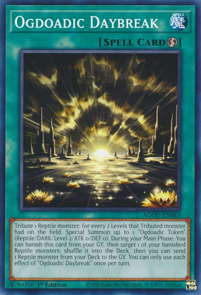 Ogdoadic Daybreak (63) (AGOV) - YuGiOh Single