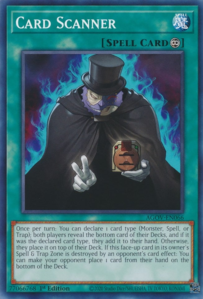Card Scanner (66) (AGOV) - YuGiOh Single