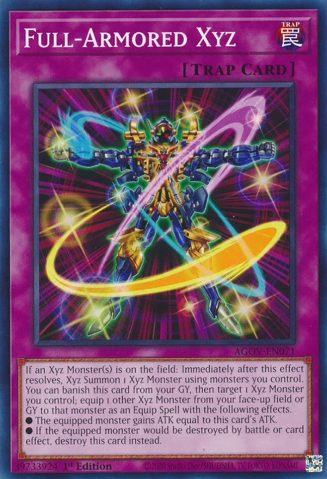 Full-Armored Xyz (71) (AGOV) - YuGiOh Single
