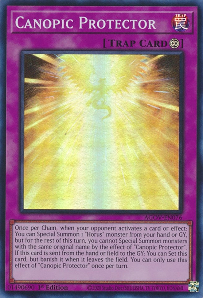 Canopic Protector (76) (AGOV) - YuGiOh Single