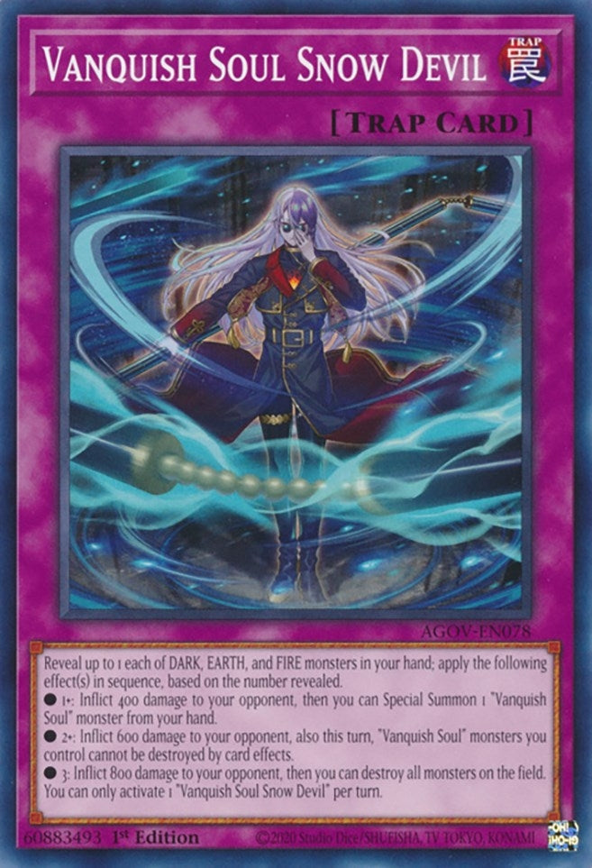 Vanquish Soul Snow Devil (78) (AGOV) - YuGiOh Single