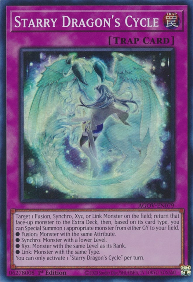 Starry Dragon’s Cycle (79) (AGOV) - YuGiOh Single