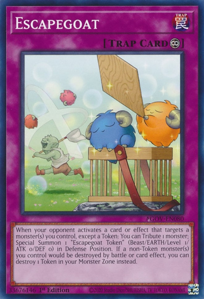 Escapegoat (80) (AGOV) - YuGiOh Single