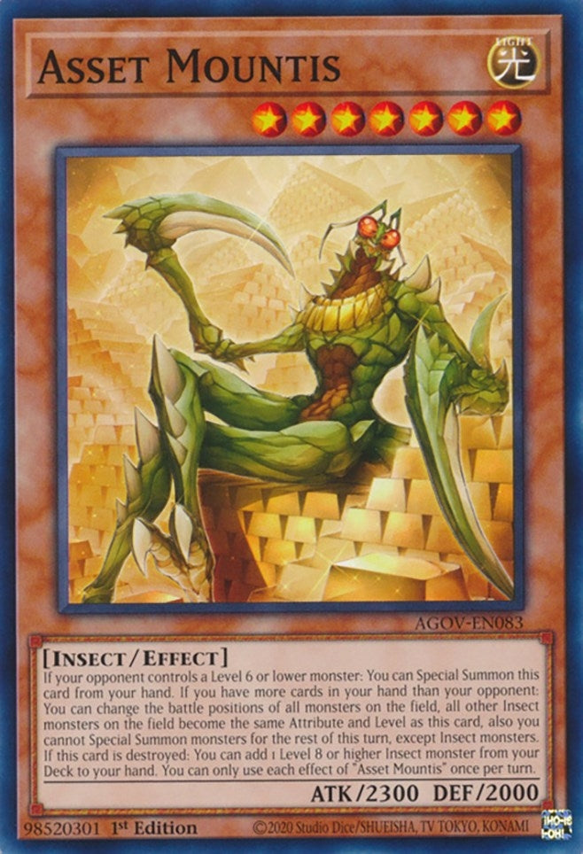 Asset Mountis (83) (AGOV) - YuGiOh Single