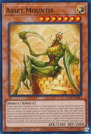 Asset Mountis (83) (AGOV) - YuGiOh Single