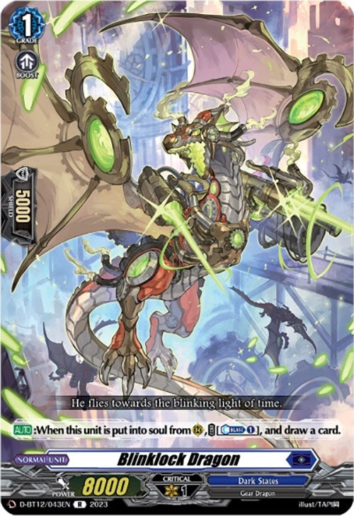 Blinklock Dragon (12043) [D-BT12] - Cardfight Vanguard Single