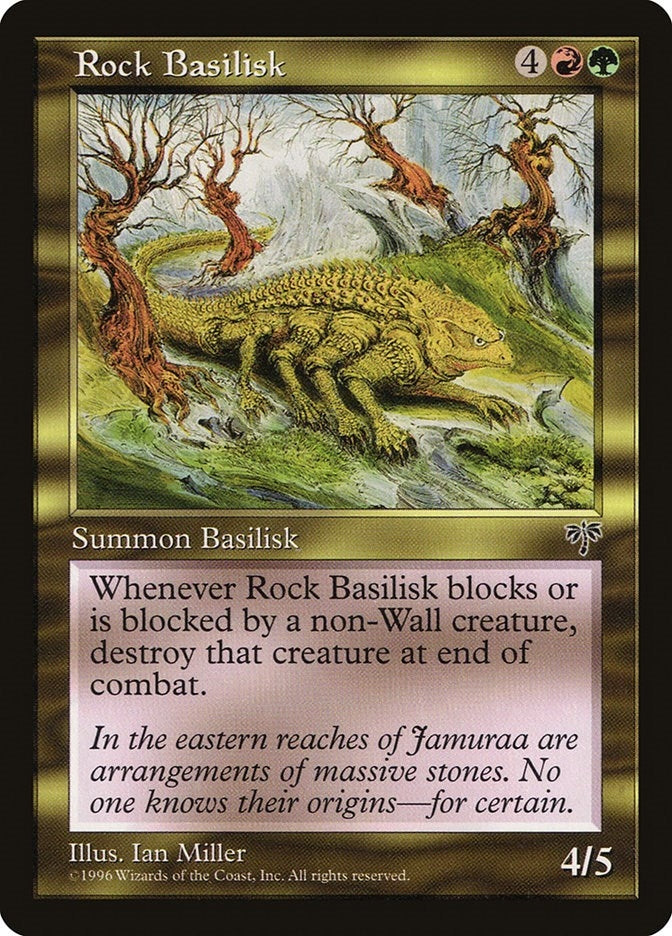 Rock Basilisk [MIR] - MTG Single