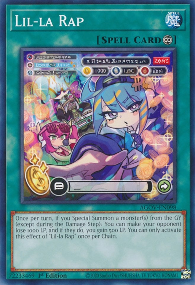 Lil-la Rap (98) (AGOV) - YuGiOh Single