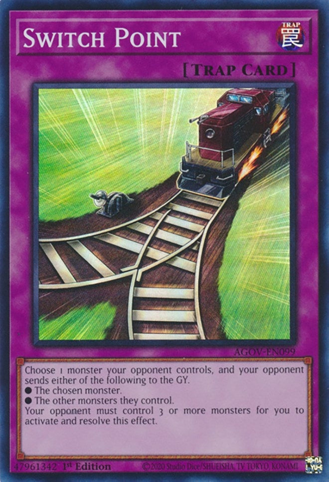 Switch Point (99) (AGOV) - YuGiOh Single