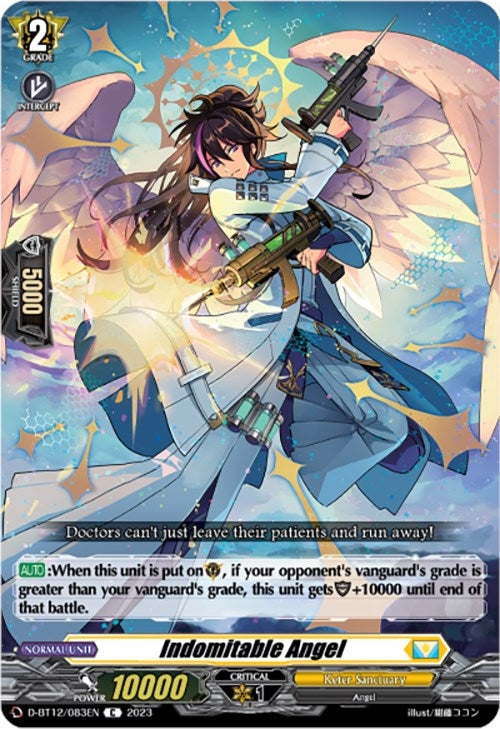 Indomitable Angel (12083) [D-BT12] - Cardfight Vanguard Single