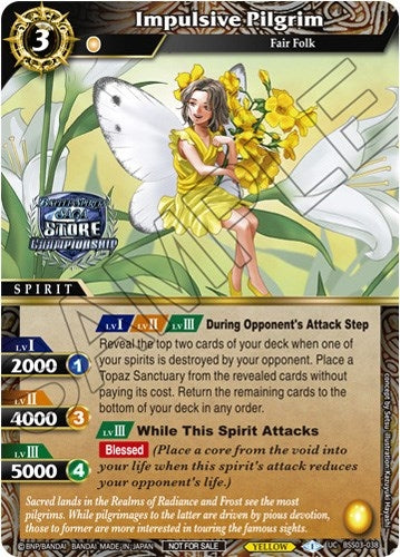Impulsive Pilgrim (Championship Pack 2023 Vol. 3) (3038) [LEP] - Battle Spirits Saga Single