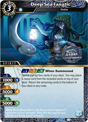Deep Sea Fanatic (Championship Pack 2023 Vol. 3) (3096) [LEP] - Battle Spirits Saga Single