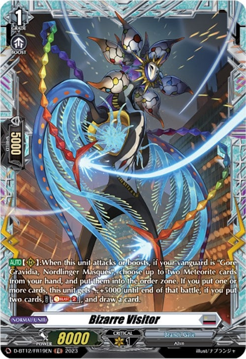 Bizarre Visitor (FR) (1219) [D-BT12] - Cardfight Vanguard Single