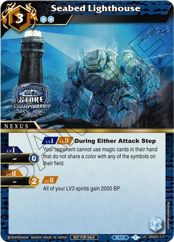 Seabed Lighthouse (Championship Pack 2023 Vol. 3) (3117) [LEP] - Battle Spirits Saga Single
