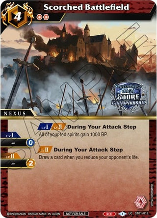 Scorched Battlefield (Champion Card Set Vol. 3) (1012) [LEP] - Battle Spirits Saga Single