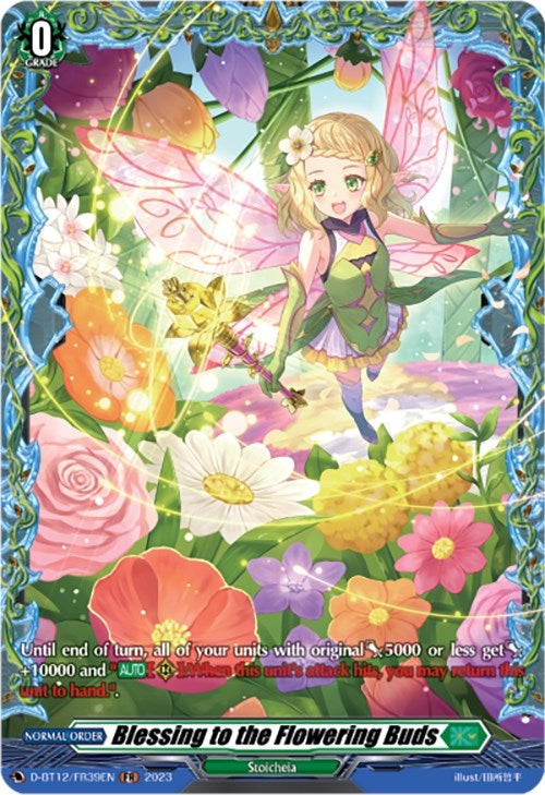Blessing to the Flowering Buds (FR) (1239) [D-BT12] - Cardfight Vanguard Single