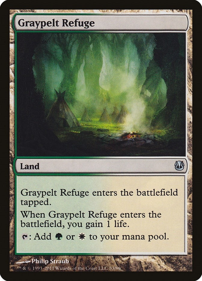 Graypelt Refuge (33) [DDH] - MTG Single