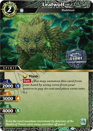 Leafwolf (Champion Card Set Vol. 3) (5006) [LEP] - Battle Spirits Saga Single