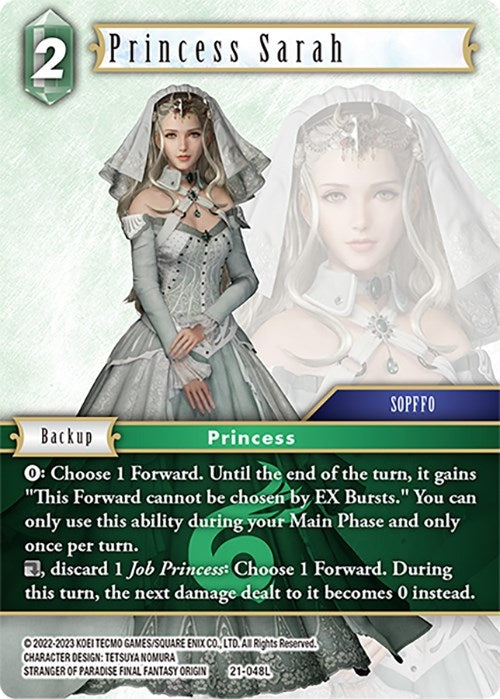 Princess Sarah (21) [21] - Final Fantasy TCG Single