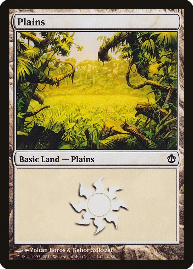 Plains (40) (40) [DDH] - MTG Single