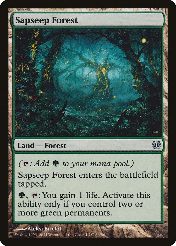 Sapseep Forest (36) [DDH] - MTG Single
