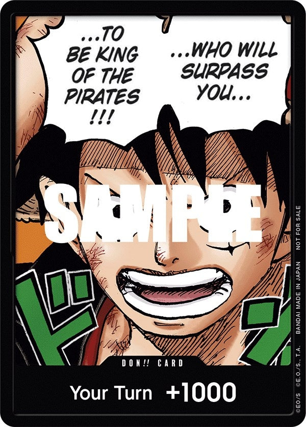 DON!! Card (Monkey.D.Luffy) (1st Anniversary DON!! Card Pack) (OP-PR) - One Piece Card Game Single