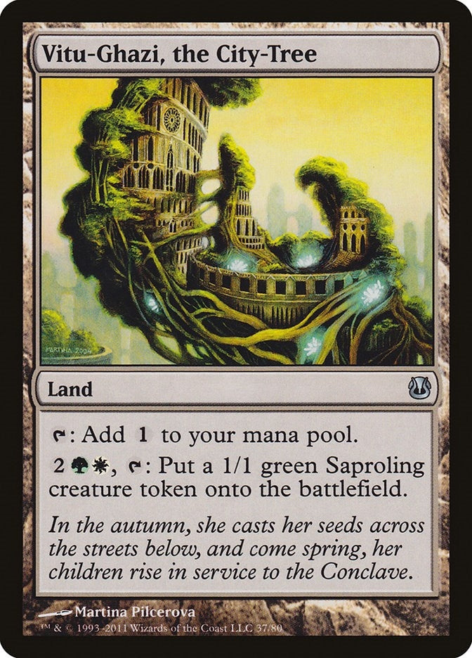 Vitu-Ghazi the City-Tree (37) [DDH] - MTG Single