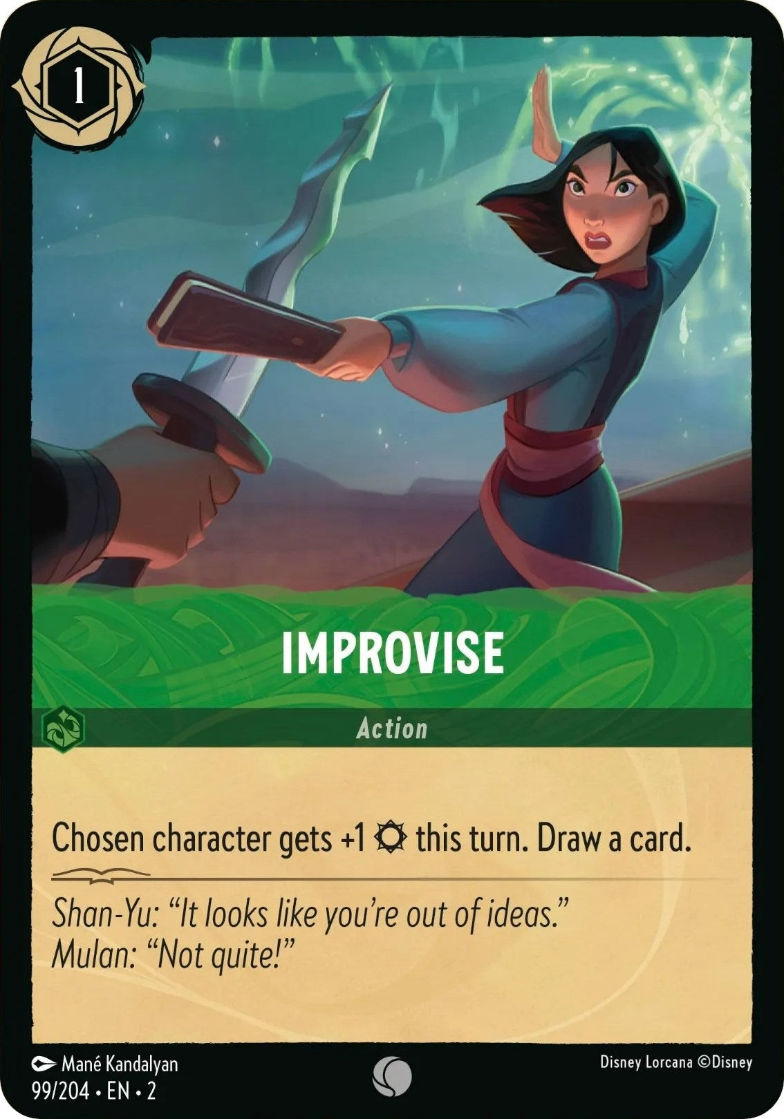 Improvise (99) (2) - Disney Lorcana Single