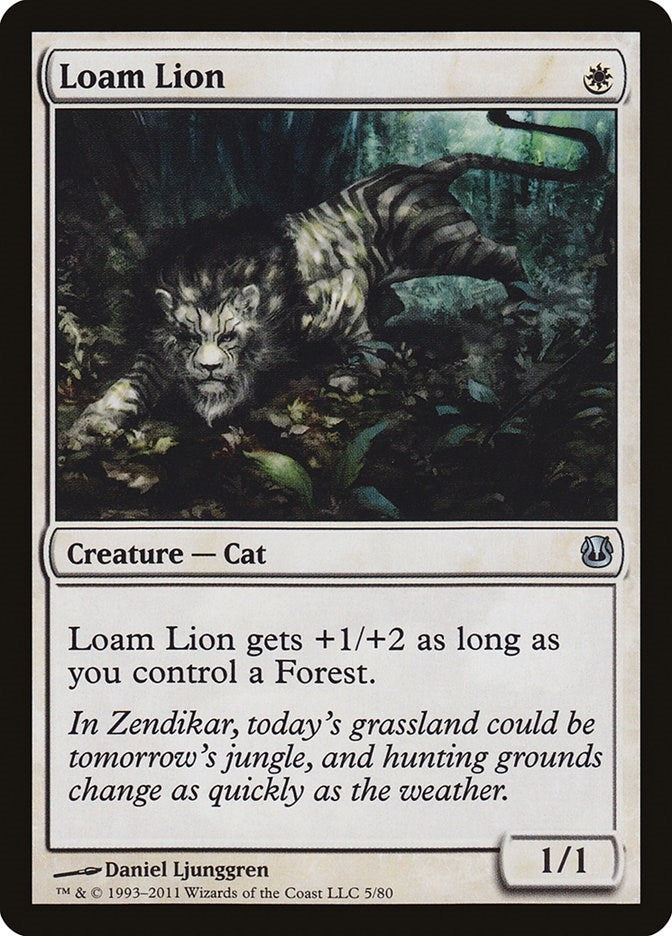 Loam Lion (5) [DDH] - MTG Single