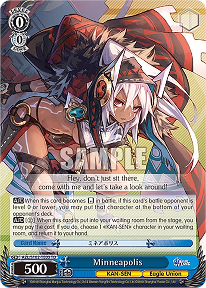 Minneapolis (10203) - Weiss Schwarz Single