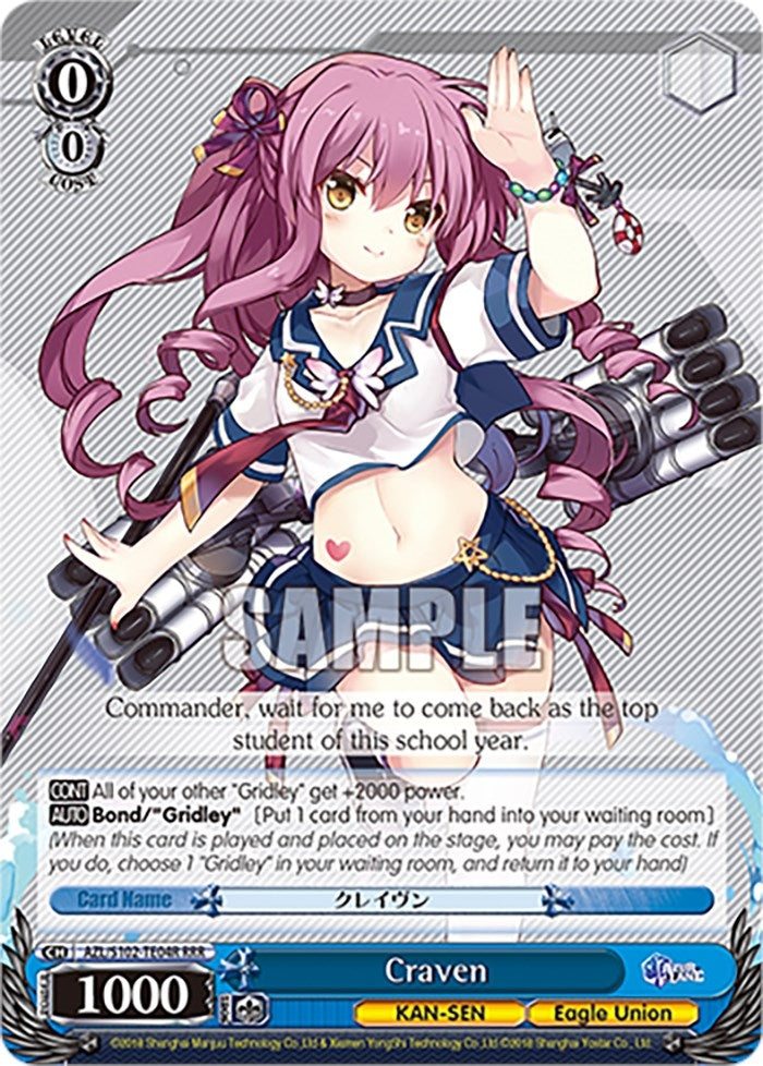 Craven (RRR) (10204) - Weiss Schwarz Single