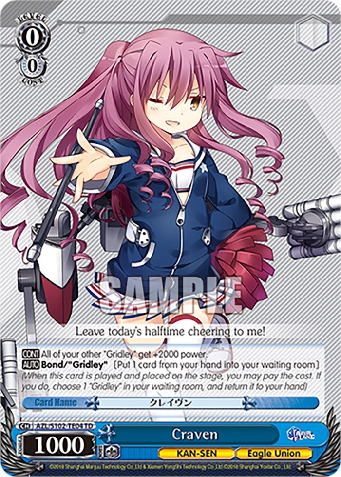 Craven (10204) - Weiss Schwarz Single